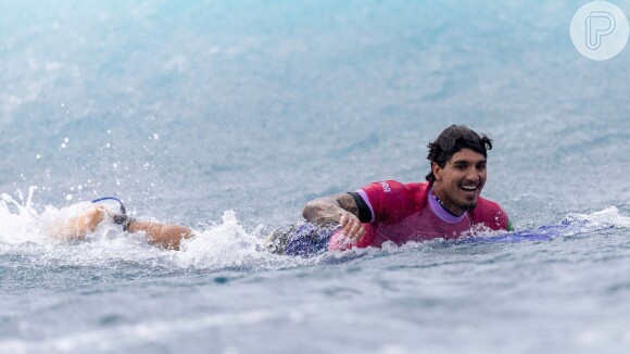 Gabriel Medina se classificou para as quartas de final do surfe nas Olimpíadas de Paris 2024