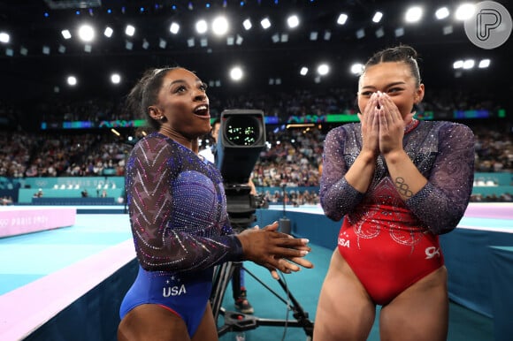 Collants de Simone Biles e Suni Lee custaram cerca de 15 mil dólares cada, o equivalente a R$ 86 mil na atual cotação. As informações são do portal Hollywood Life