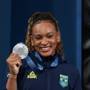 Rebeca Andrade garantiu a medalha de prata