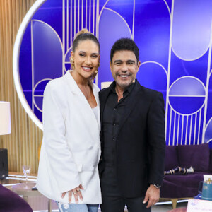 No 'Sabadou com Virginia', Zezé Di Camargo fala sobre expectativa pelo nascimento do seu primeiro filho com Graciele Lacerda e enaltece amizade com Leonardo