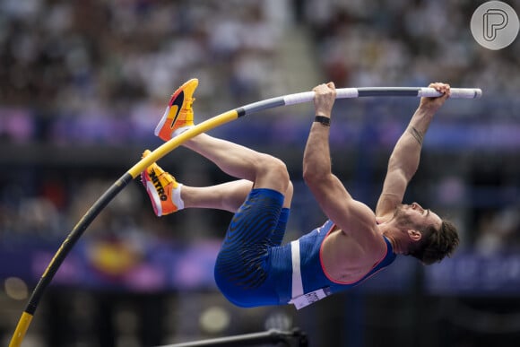 Anthony Ammirati garantiu a medalha de ouro no campeonato europeu sub-20 com um salto de 5,64m em 2021