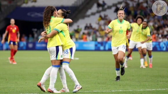 A seleção feminina de futebol foi para a final das Olimpíadas de Paris 2024