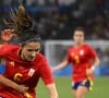 Gabi Portilho marcou um dos quatro gols do Brasil contra a Espanha na semifinal das Olimpíadas de Paris 2024