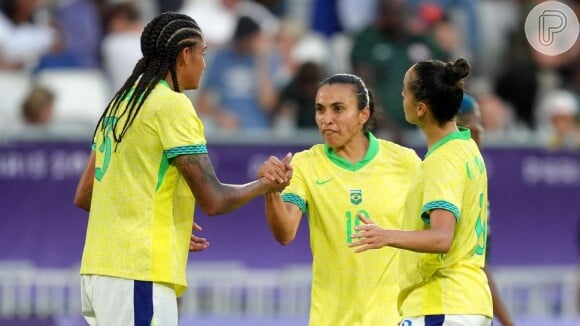 Gabi Portilho voltará a ter a companhia de Marta na final das Olimpíadas de Paris 2024