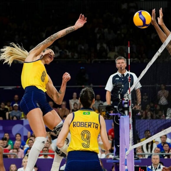 Com quase dois metros de altura, Thaísa é a jogadora mais alta da seleção de vôlei