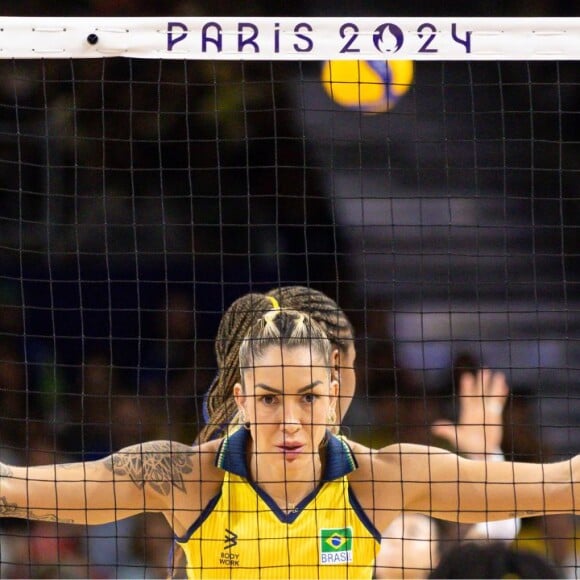 Thaísa Daher é titular da seleção feminina de vôlei nas Olimpíadas de Paris 2024