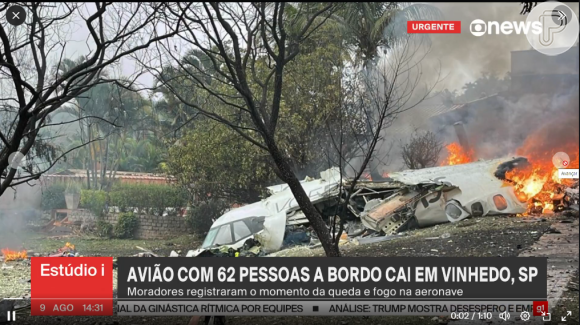 'Às vezes tenho medo de mim', diz sensitivo que fez previsão sobre acidente de avião que matou 62 pessoas em Vinhedo