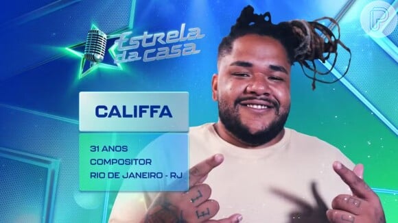 Califfa, do 'Estrela da Casa', trocou farpas com MC Mayarah