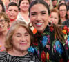 Sarita Abravanel esteve em algumas gravações do 'Programa Silvio Santos', em 2023, comandado por Patrícia Abravanel, e disse que a sobrinha era uma querida.