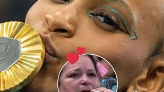 'Não ia me deixar...': Rebeca Andrade diz como a relação com a mãe, Dona Rosa, a ajudou de jeito surpreendente em Paris 2024