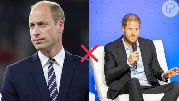 Parece que o Príncipe William não quer o irmão, Harry, em sua coroação.