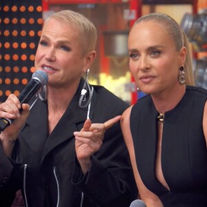 Tudo aconteceu durante a 'Batalha do LipSync' entre Xuxa e Angélica no 'Domingão com Huck'