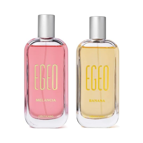 Conjunto de Desodorantes Colônia Egeo: Melancia 90ml + Banana 90ml, O Boticário