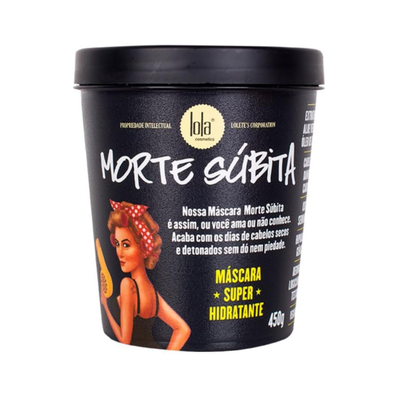 Morte Súbita - Máscara Super Hidratante 450g, Lola Cosmetics