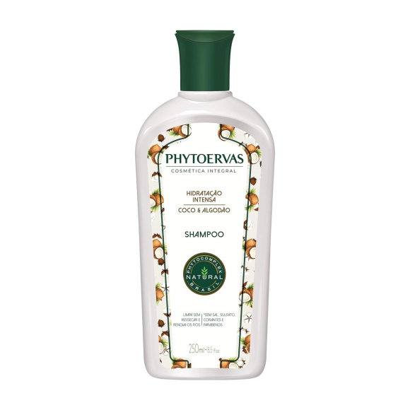 Shampoo Uso Diário 250 ml Hidratação Intensa, Phytoervas