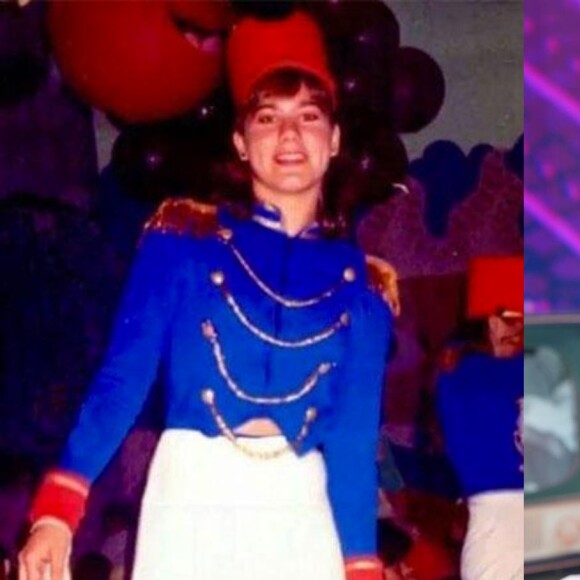 Reconhecida como a primeira Paquita da Xuxa, Andrea Veiga hoje é jornalista, apresentadora e cantora, também apaixonada por memes nas redes sociais 