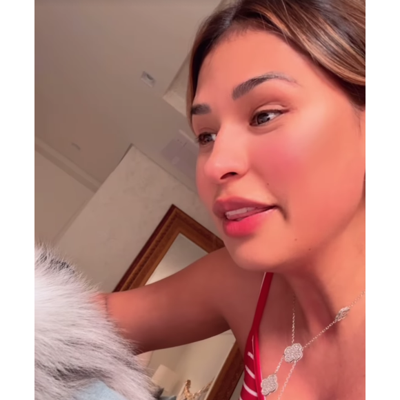 Simone Mendes também ironizou a situação com vídeos ao lado do cachorro pedindo para que ele não fugisse