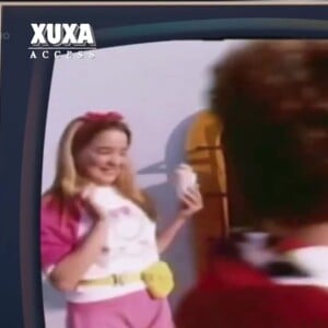 Danielle Winits tinha 13 anos quando participou do clipe de Xuxa