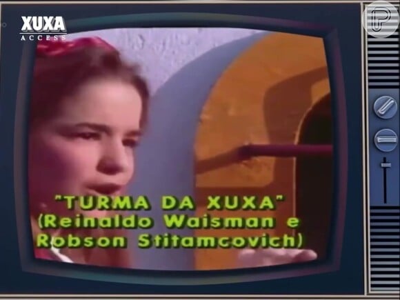 Imagens de Danielle Winits no clipe de Xuxa foram resgatadas no programa 'Caldeirão com Mion'