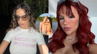 'Peço desculpas': Marina Sena se pronuncia após jogar água em mulher que falou sobre Vivi Wanderley, ex de Juliano Floss
