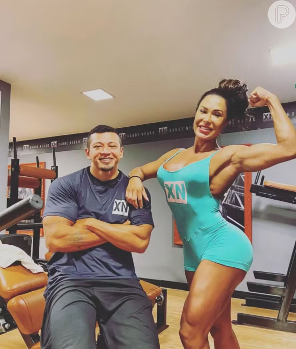 Gracyanne Barbosa comentou pela primeira vez a entrada de seu ex-affair, o personal trainer Gilsão, em 'A Fazenda 16'