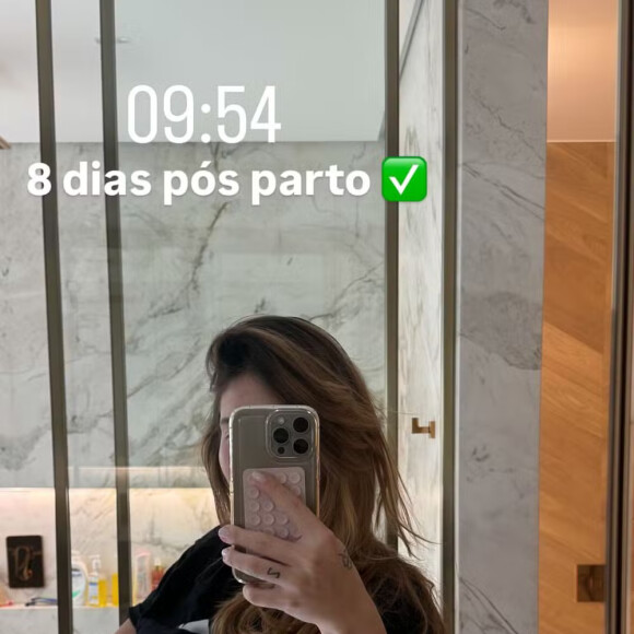 Virgínia Fonseca tem se dedicado a mostrar o emagrecimento da região, que tem uma lipo LAD