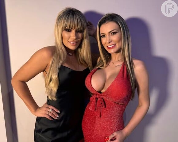 Andressa Urach reencontrou a ex-pastora evangélica Ana Akiva para a gravação de vídeo íntimo