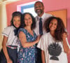 Família Souza: Tati (Bia Santana), Doralice (Tereza Seiblitz), (MV Bill) e Madá (Jéssica Ellen), da novela Volta por Cima