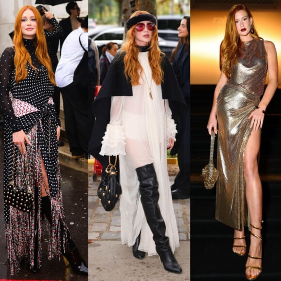 Os looks de Marina Ruy Barbosa na Semana de Moda de Paris 2024.