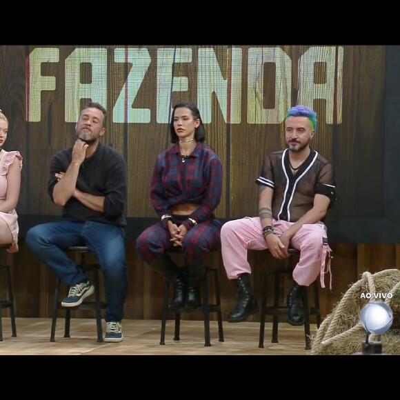 'A Fazenda 16': Larissa Tomásia, Júlia Simoura, Juninho Bill e Fernando Presto estão na segunda Roça