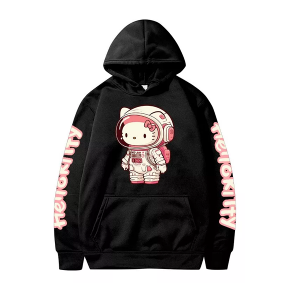 Blusa Moletom Hello Kitty Astronauta, Anime Piece