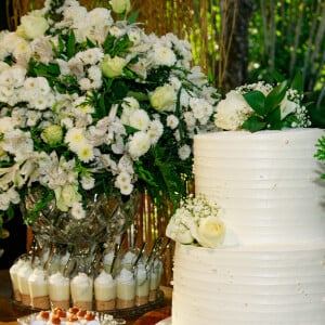 Casamento de Lexa e Ricardo Vianna em casa de festas na zona oeste do Rio de Janeiro