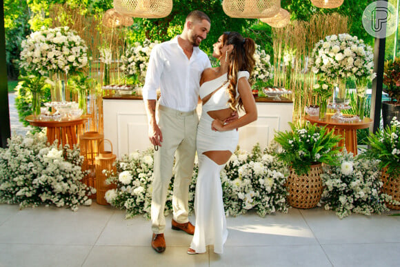 Casamento de Lexa e Ricardo Vianna em casa de festas na zona oeste do Rio de Janeiro