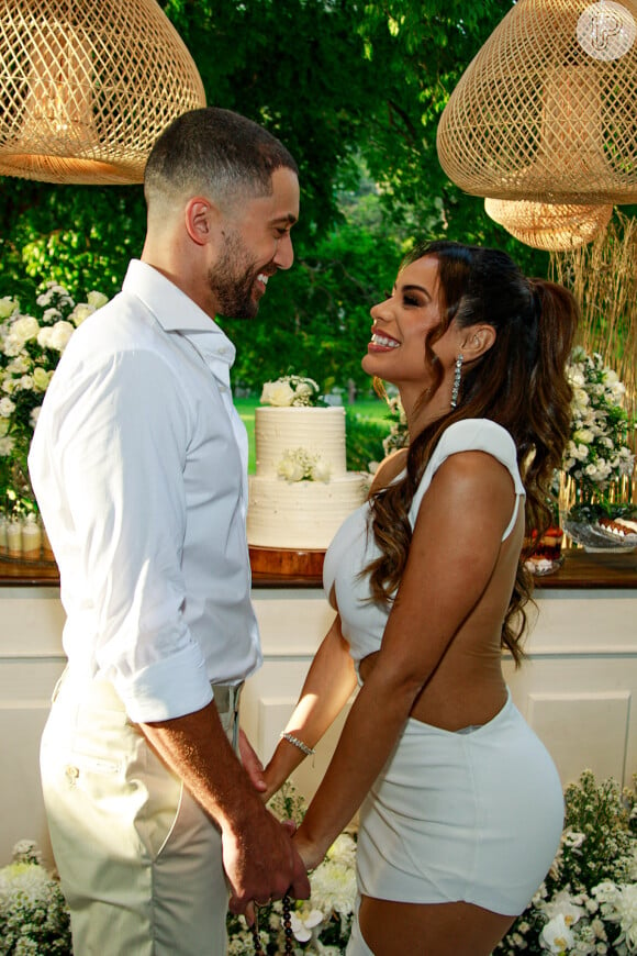 Casamento de Lexa e Ricardo Vianna em casa de festas na zona oeste do Rio de Janeiro