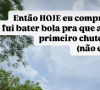 Lucas Lima compartilhou um vídeo hilário jogando futebol com Theo