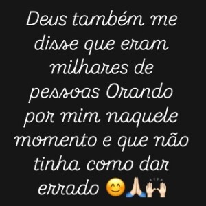 Vera Viel foi diagnosticada com tumor raro e maligno na coxa e três dias após a operação fez um relato arrepiante na web
