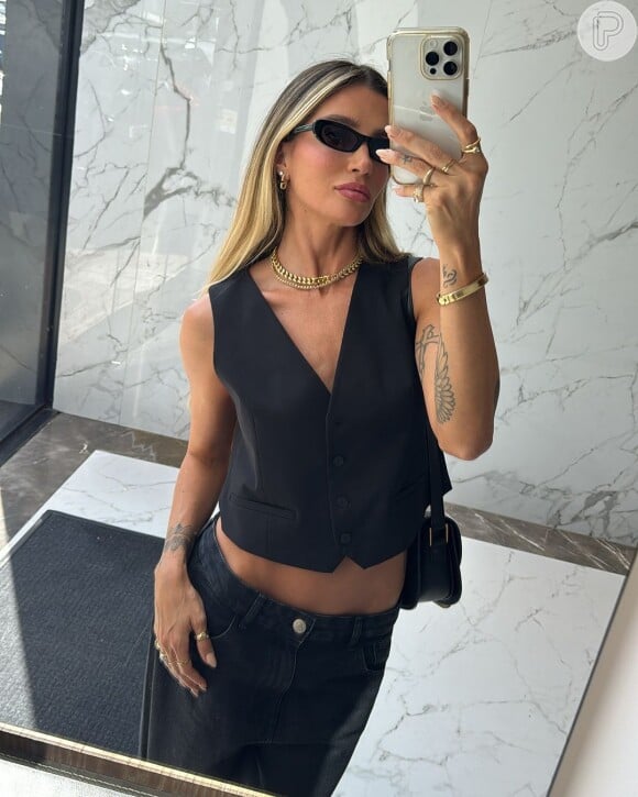 Aline Gotschalg chegou a ter 27% de gordura corporal antes da mudança de hábitos completa