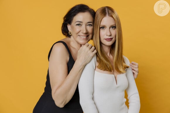 Lilia Cabral e Marina Ruy Barbosa na novela Fuzuê