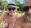 Ana Maria Braga surgiu de biquíni em fotos íntimas com o namorado