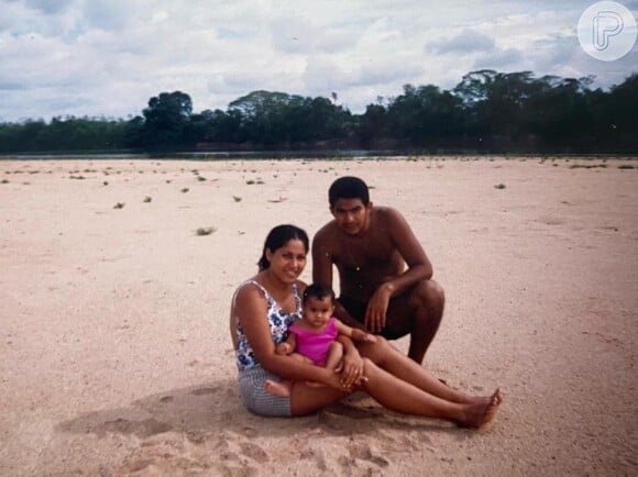 Reconhece essa garotinha fofinha? Há 26 anos, logo nos primeiros meses de vida, ela estava conhecendo o Pantanal!