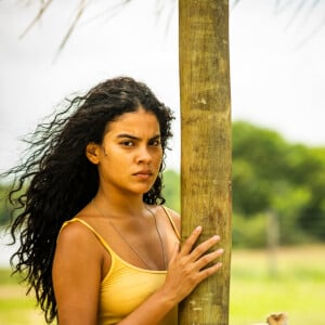 Bella Campos estreou sua carreira de atriz vivendo Muda em 'Pantanal', em 2022