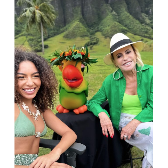 Ana Maria Braga está no Havaí gravando o 'Mais Você', seu bem-sucedido programa matinal da TV Globo