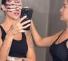 Bianca Andrade ficou bem diferente com maquiagem perturbadora feita por Juliette para o Halloween