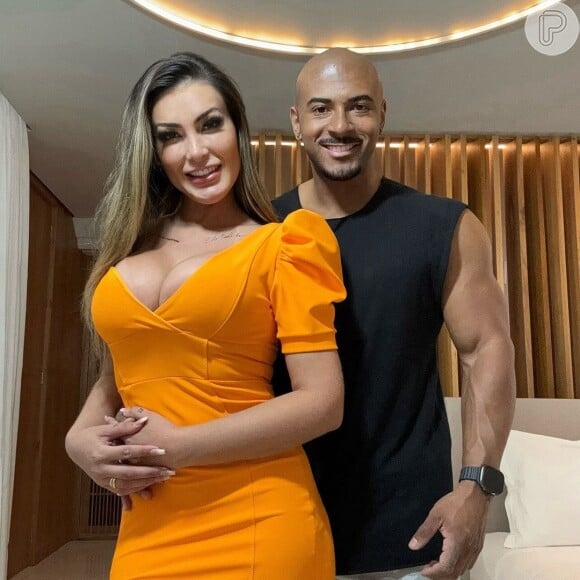 Andressa Urach terminou namoro com Lucas Ferraz e passou a trocar farpas com o ex