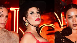 Giselle Itié, de vestido vermelho, Isis Valverde e Bella Campos, com fenda poderosa, e mais: looks das famosas para baile de gala. Fotos!