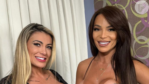 Andressa Urach lança novo pornô com mulher trans e choca ao revelar frequência de gravações: 'Potência'