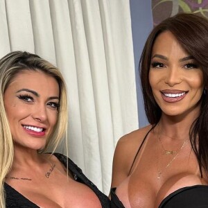 Andressa Urach anunciou uma parceria com a produtora de conteúdo adulto Rafaelly Pontes