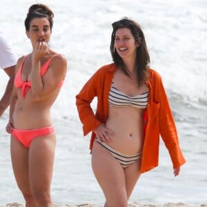 O corpo real de Nathalia Dill chamou atenção na praia