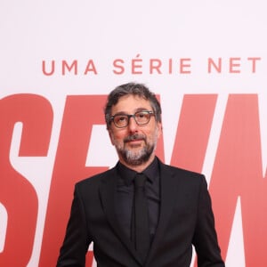 Vicente Amorim na première da série "Senna" no Auditório Ibirapuera, em São Paulo