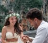 Larissa Manoela renova votos do casamento com André Luiz Frambach